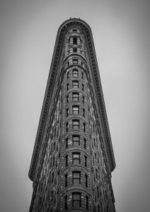 flatiron building am abend in new york